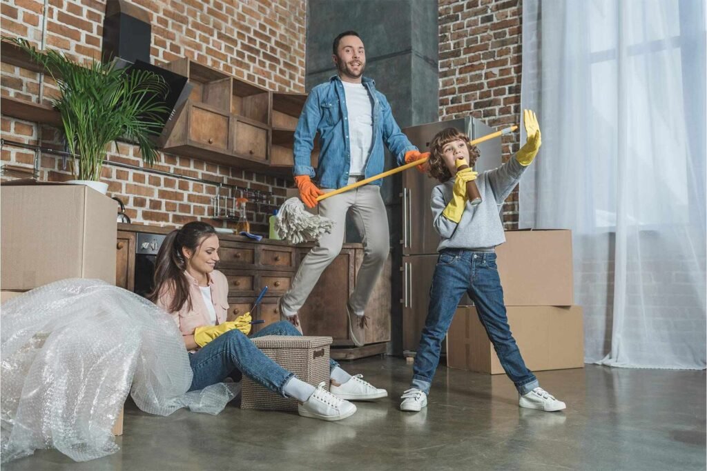 Happy Family With One Child Having Fun While Movin 2024 11 17 16 44 8BBYLL4 1024x683